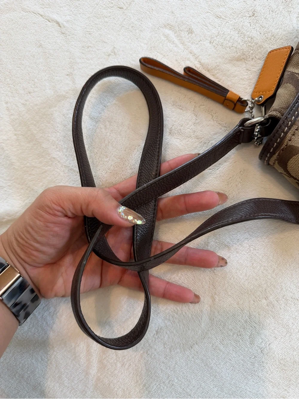 Coach Park Signature Flap Crossbody
